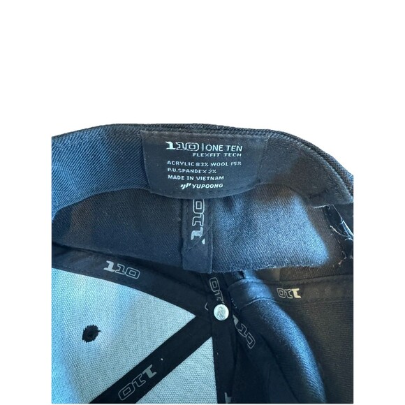 Official SXSW Hat Black SnapBack Cap Patch One Ten Flexfit Tech Austin Texas - Picture 7 of 9